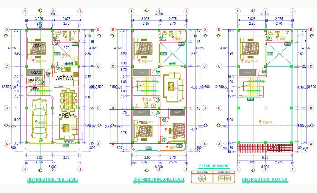 12m X 6m House Plan