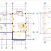 21mx16m duplex house plan and design autocad files