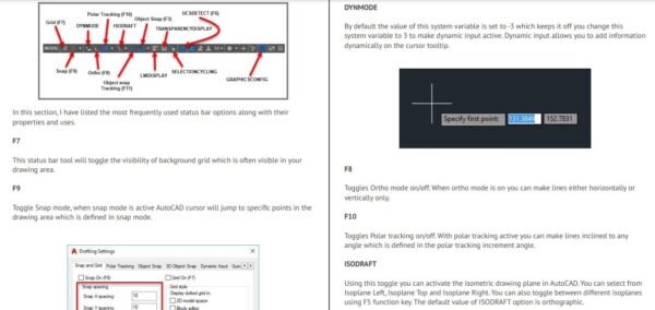 150 AutoCAD Command and Shortcut list in PDF eBook