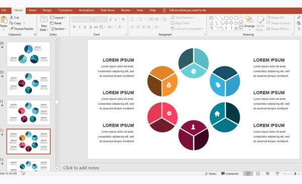 Cycle Infographics PowerPoint Templates