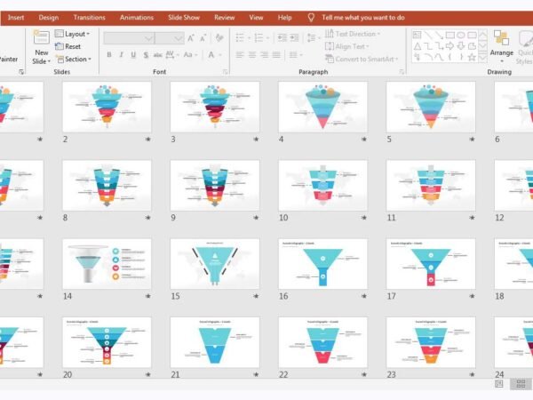 Funnel Infographics PowerPoint Templates