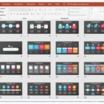 Timeline Dark PowerPoint Templates