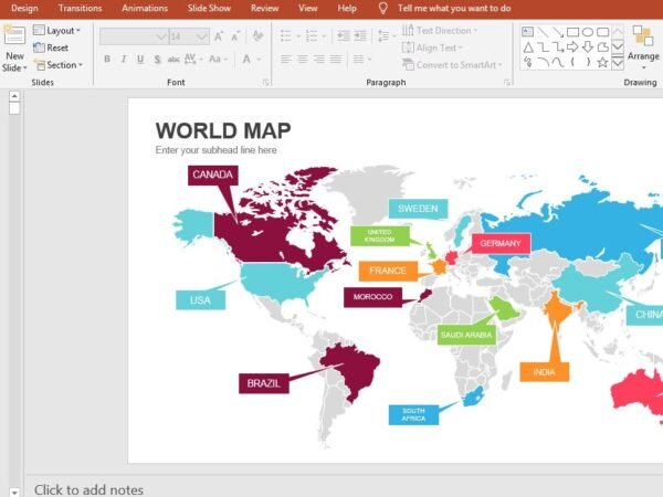 Maps PowerPoint Templates