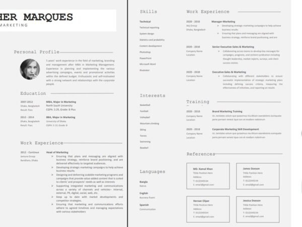 Curriculum Vitae Template