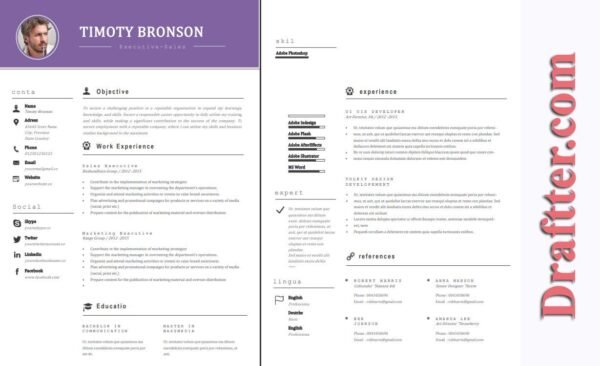 Resume Free Templates Word doc