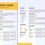 Simple resume format Word