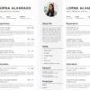 CV format for job