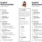 Single Page Modern CV