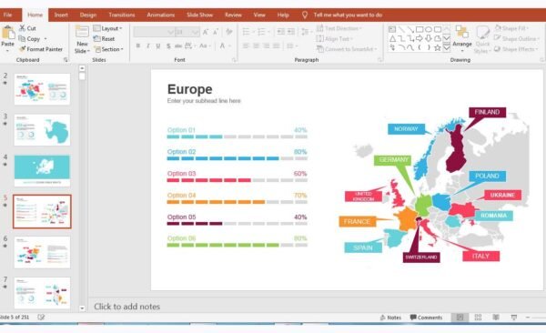 Maps PowerPoint Templates