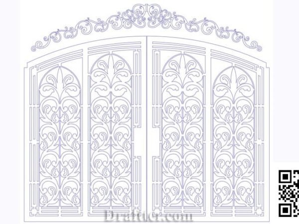 Main entrance gate dwg