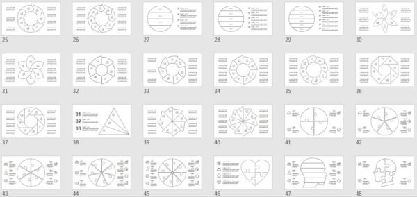 Linear infographics powerpoint free