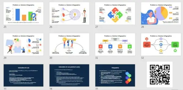 Problem and Solution PPT template Free Download