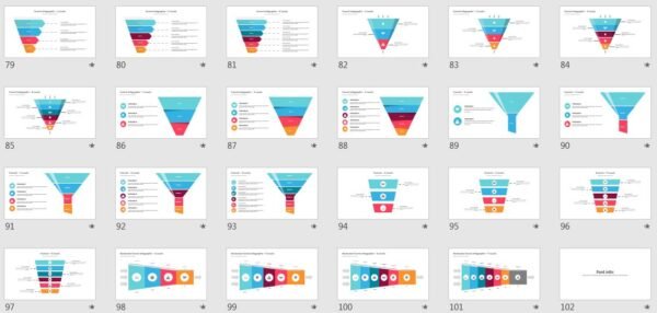 Funnel Infographics PowerPoint Templates