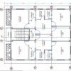 66 Ft x 55 Ft Five Story Building Floor Plan