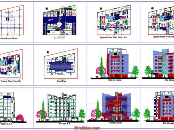 7th Floor Residential Building Design