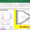 Dog-legged Staircase design excel sheet