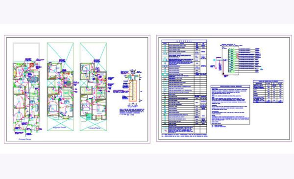 Apartment Electrical Drawing CAD Files