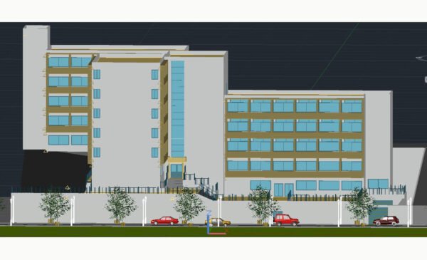 Commercial Building 3D Model