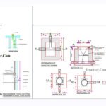 Soil and Waste Disposal Pipe Connection AutoCAD Files