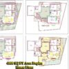 4000 SQ FT Area Duplex House Plans