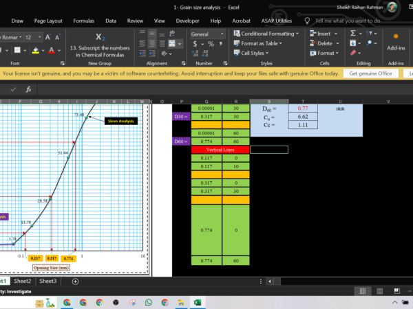 You can analyze coarse and fine aggregates